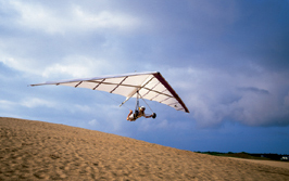 hang gliding